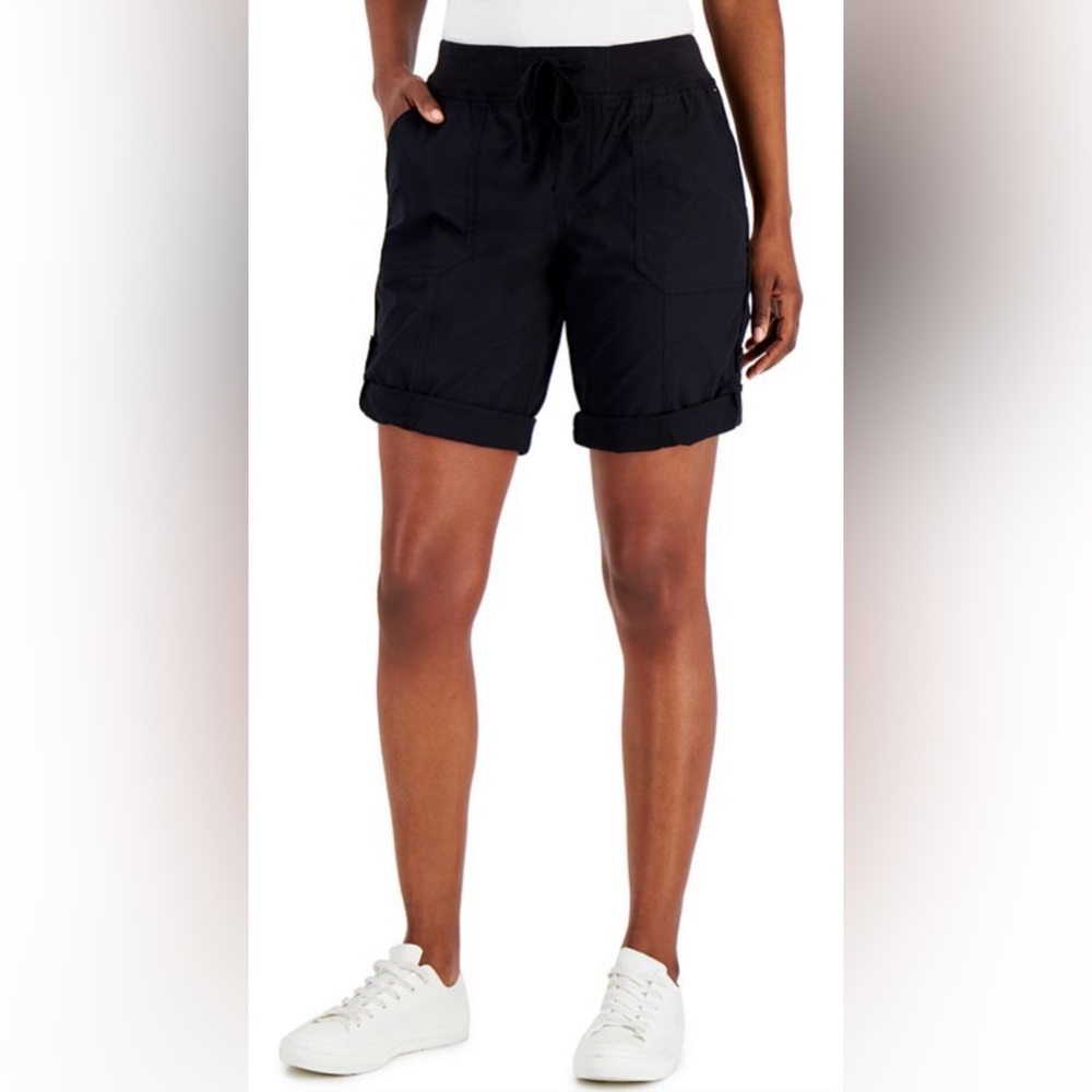 Tommy Hilfiger - Black Cargo Shorts - S